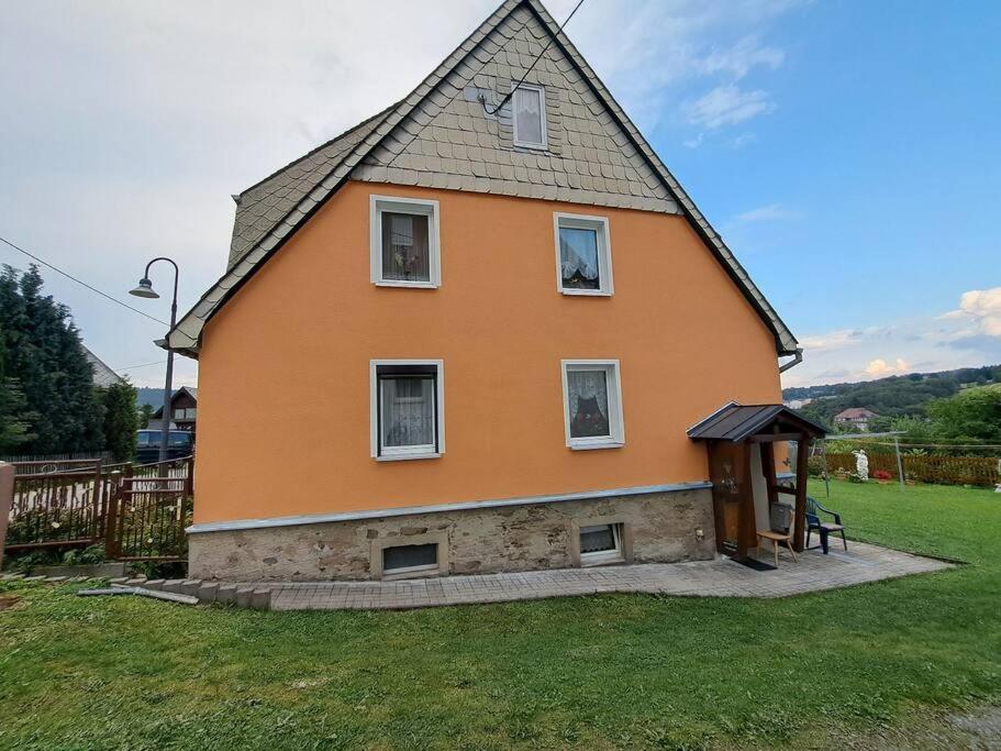 Ferienwohnung Boehmischerblick Беренштайн Екстер'єр фото