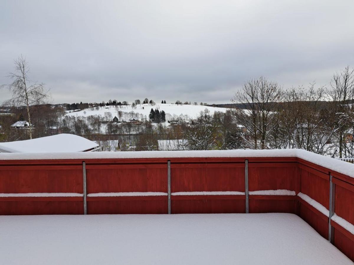 Ferienwohnung Boehmischerblick Беренштайн Екстер'єр фото